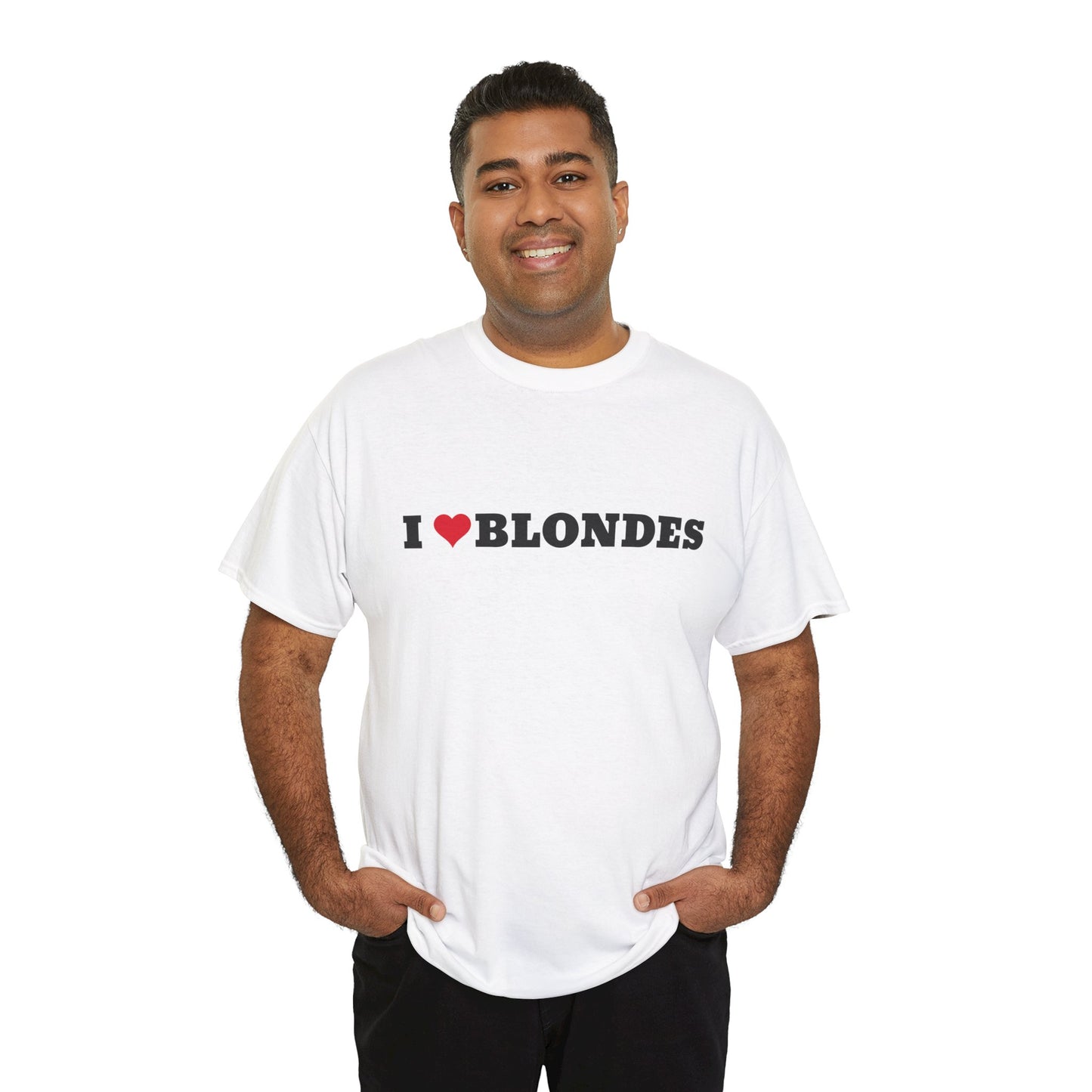 ''I LOVE BLONDES'' TRIČKO