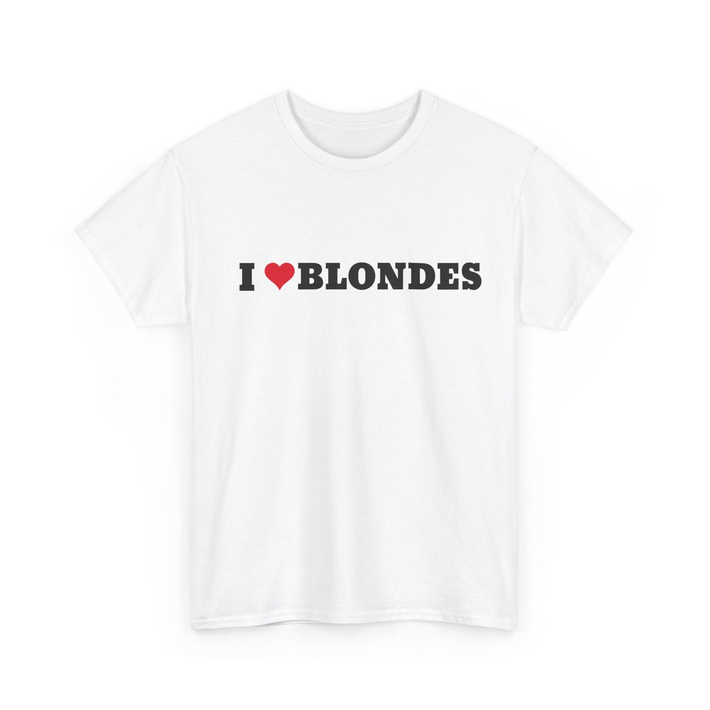 ''I LOVE BLONDES'' TRIČKO